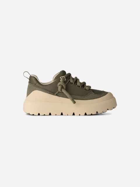 ® Men's Heritage Utility Sneaker Leather Shoes in Moss Green/Buffed