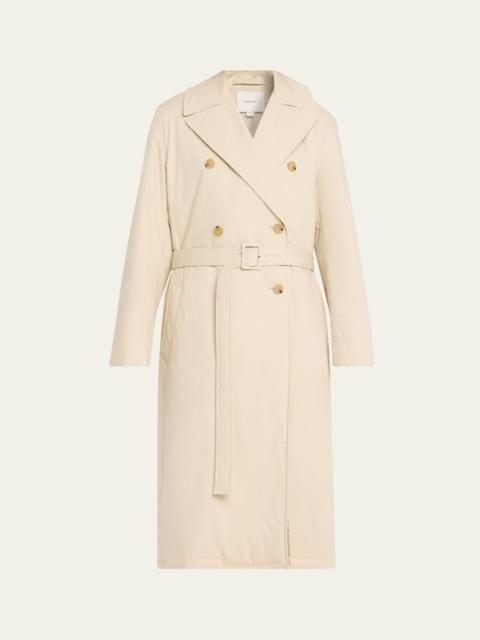 Padded Double-Breasted Coat