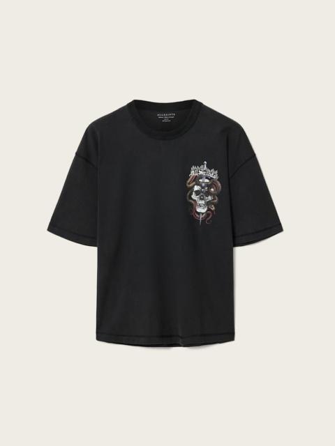 ARAKNID SHORT SLEEVE BOXY GRAPHIC T-SHIRT