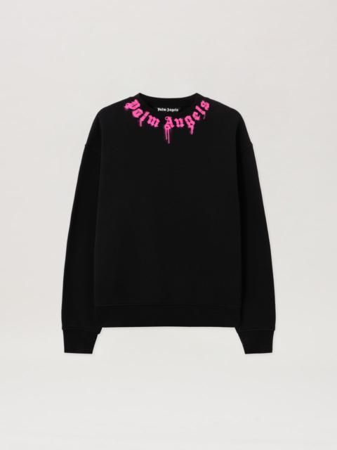 Neck Logo Crew Sweatshirt