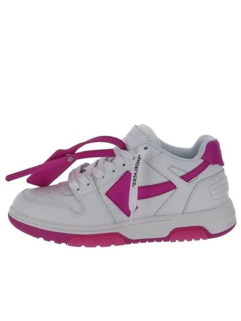 (WMNS) Off-White Out Of Office Calf Leather 'White Purple' OWIA259F22LEA0010132