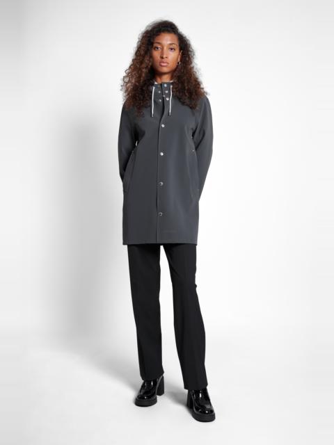 Stockholm Matte Raincoat Charcoal