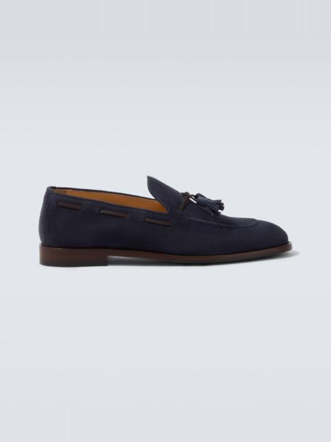 Suede loafers