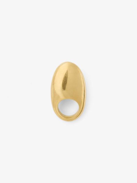 24k-Gold-Plated Brass Dome Ring