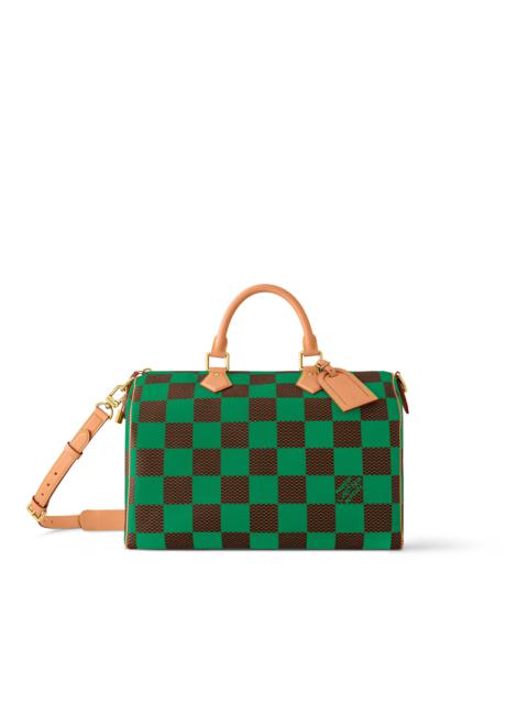 Speedy 40 Bandoulière Damier Pop