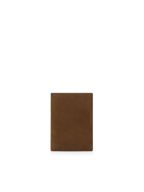 NUBUCK T LINE PASSPORT HOLDER