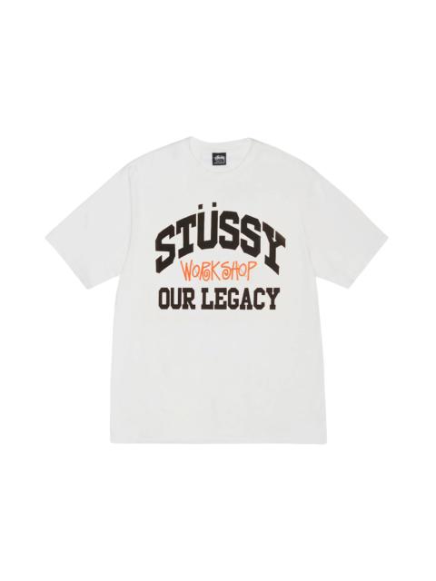 Stussy x Our Legacy Work Shop Collegiate Pigment Dyed Tee Natural