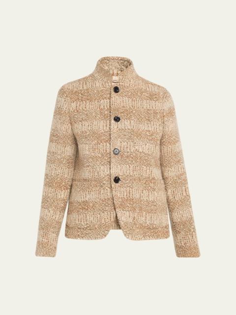 Spagna Wool Mini Single-Breasted Jacket