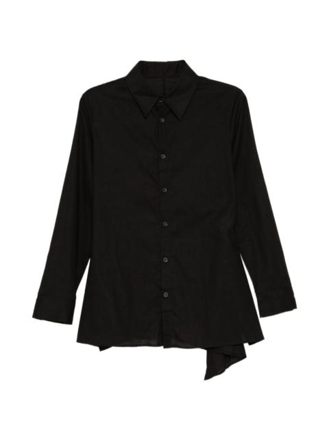 asymmetric shirt