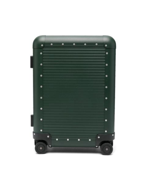 Bank Spinner ribbed-panel studded trolley