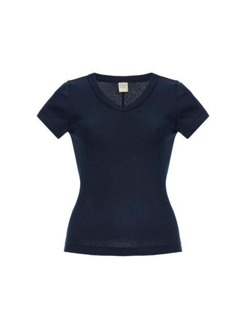 Jill Cotton Baby T-Shirt navy
