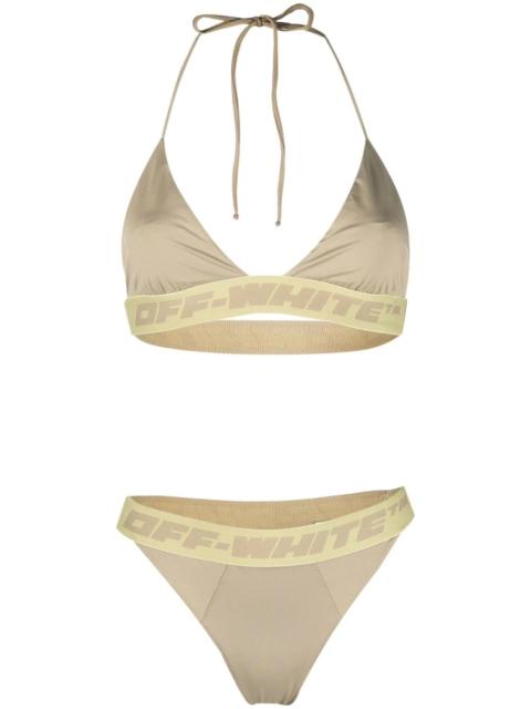 logo-band bikini set