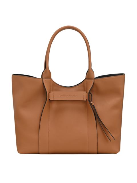 Longchamp 3D Shoulder bag Natural - Leather