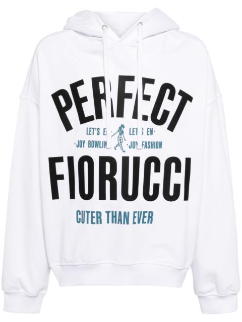Perfect Fiorucci-print cotton hoodie