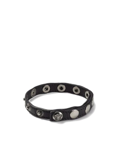 The Spike leather bracelet