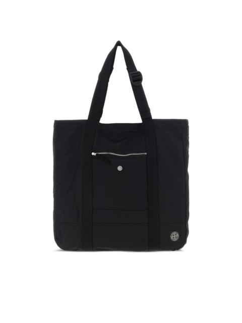 logo-patch tote bag