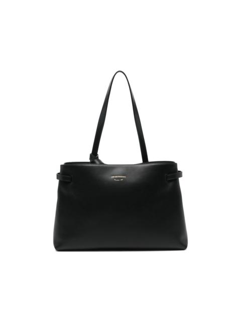 Nora M leather tote bag
