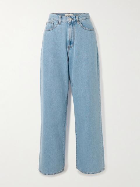 Mid-rise Wide-leg Jeans