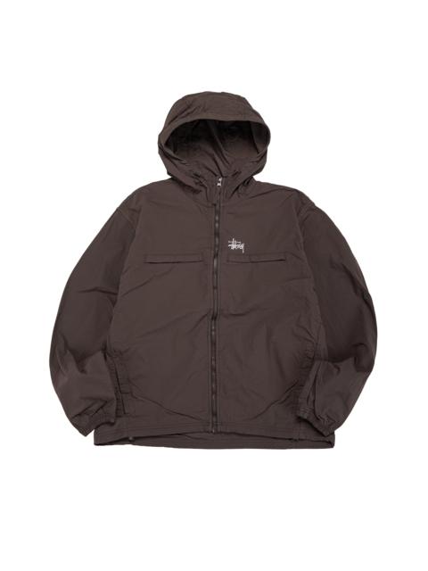 Stüssy Lightweight Hooded Jacket Brown