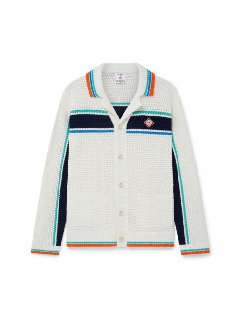 Crochet Tennis Shacket | Casablanca Paris