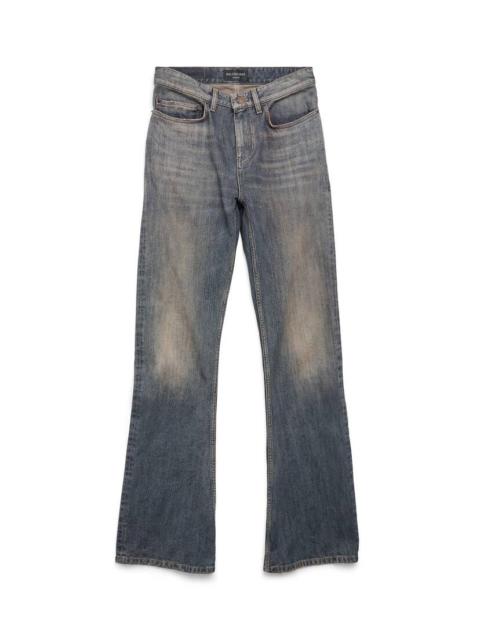 Bootcut Pants in Light Blue