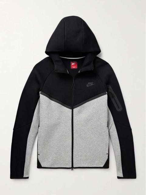 Windrunner Logo-Print Cotton-Blend Tech Fleece Zip-Up Hoodie