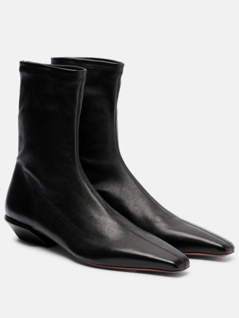 Bettina leather ankle boots