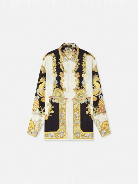 Coral Theatre Silk Shirt