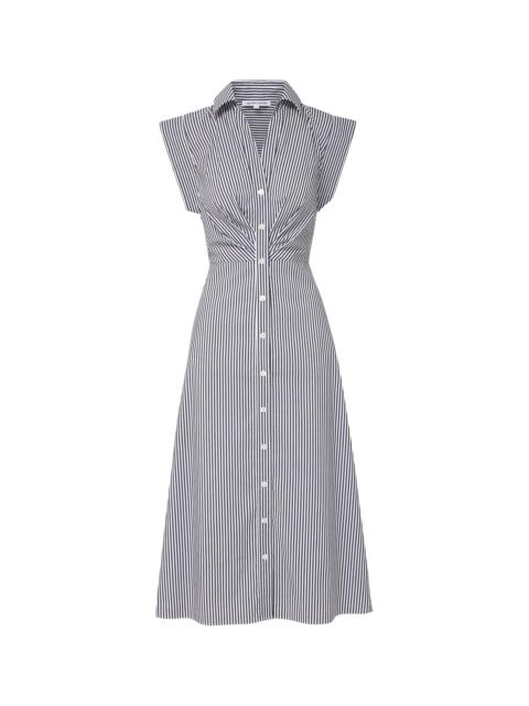 HAYDON SLEEVELESS MIDI SHIRTDRESS
