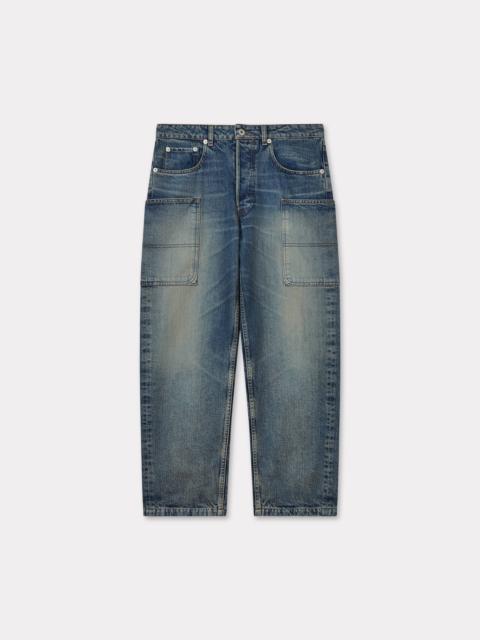 Cargo monkey fit jeans in japanese denim