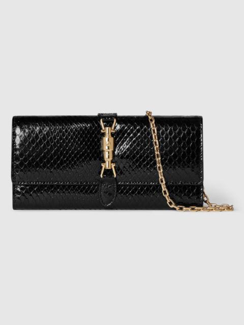 Gucci Jackie python wallet on chain