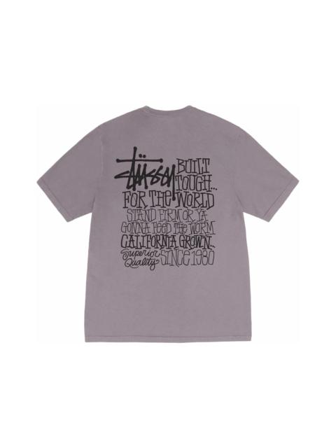 Stussy California Grown Pigment Dyed Tee Shark