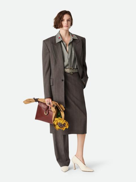 Wool Subtle Stripe Jacket