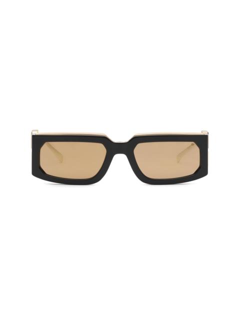 Rose Venus rectangle-frame sunglasses