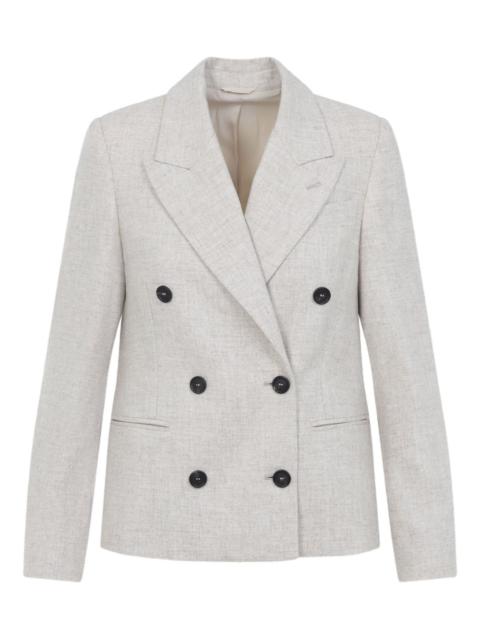 double-breasted blazer