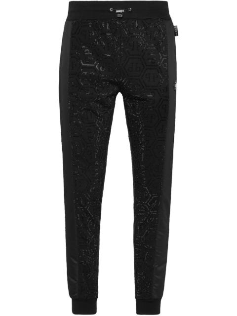 Inserts Monogram Strass track pants