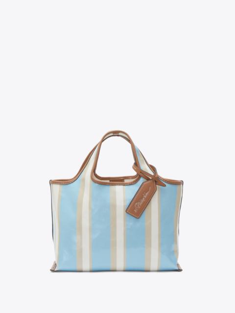 Dual Stripe Mini Market Tote