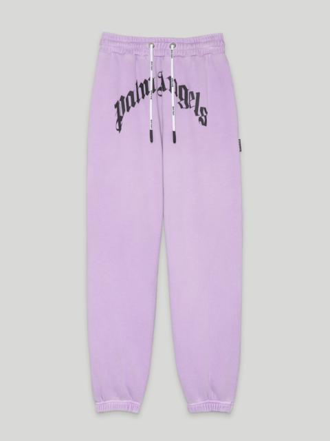 CURVED LOGO SWEATPANTS