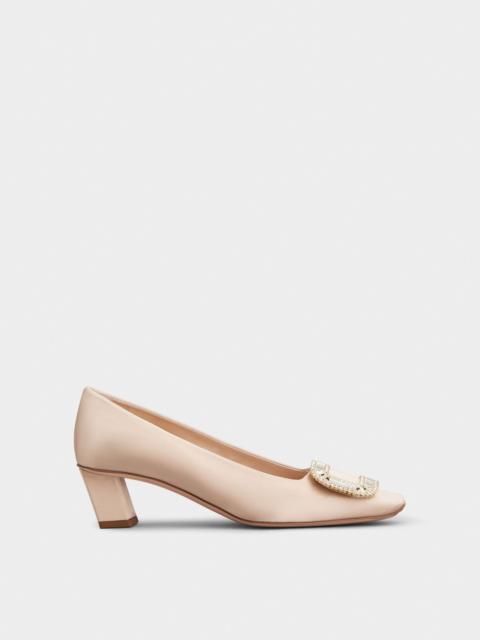 Belle Vivier Pumps in satin