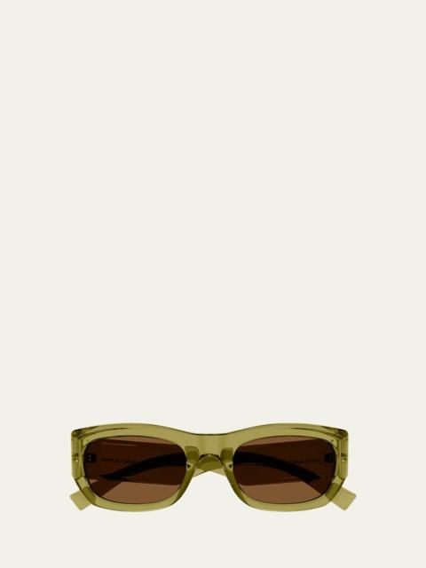 Plastic Rectangle Sunglasses