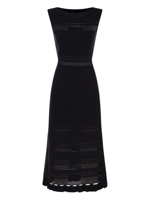 sleeveless midi dress