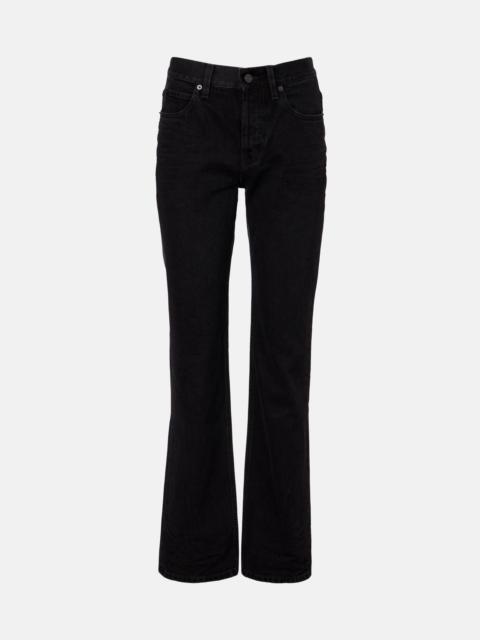 Nico high-rise wide-leg jeans