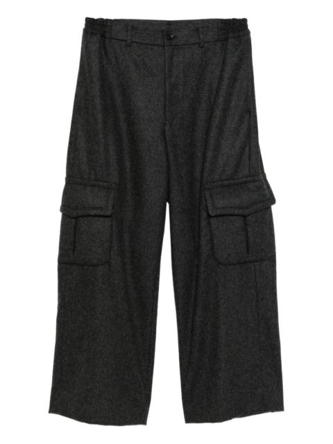 cargo tapered trousers