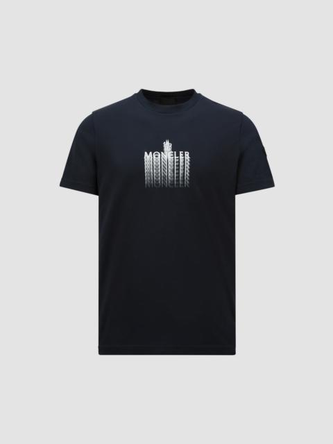 Faded Logo Cotton T-Shirt