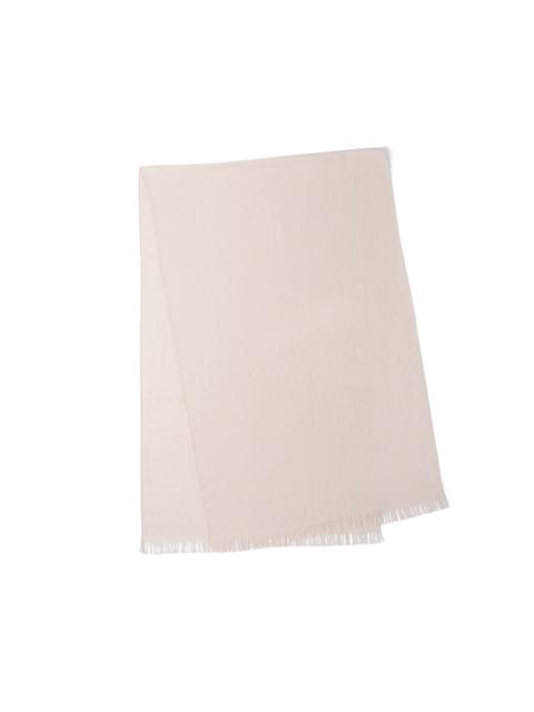 Jacquard cashmere scarf