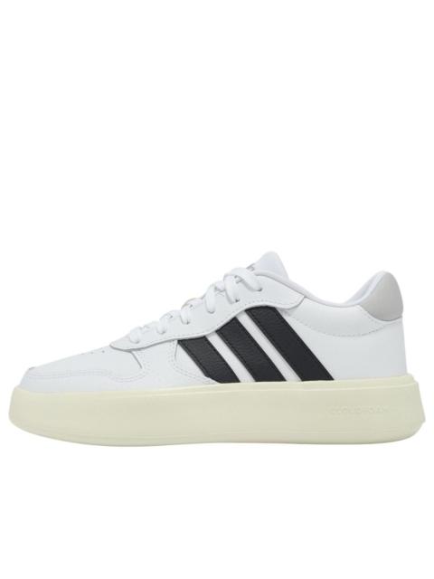(WMNS) adidas Litecourt 'White Black' JI2162