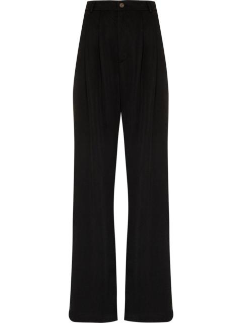 Mason high-waist wide-leg trousers