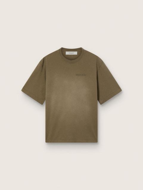 Golden Goose /  Fivefourfive Collab brown “Dream Time” T-shirt
