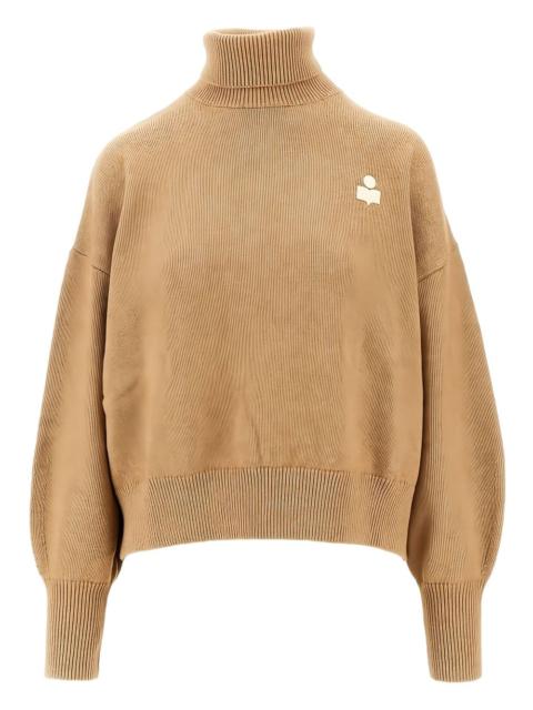 Nashas logo-embroidered turtleneck sweater