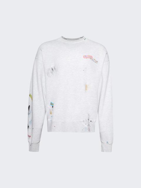 Bandaid Crewneck Heather Grey
